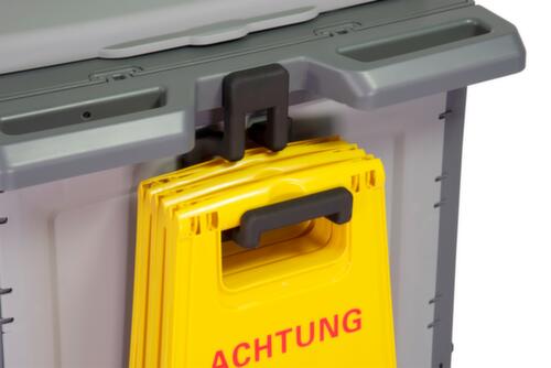 Closed cleaning trolley VariX