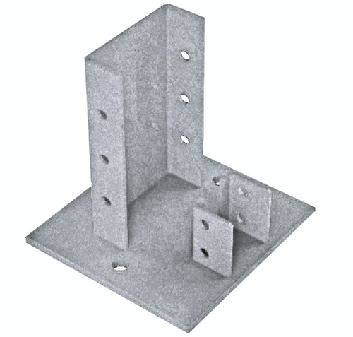 SCHULTE Foot plate for Pallet rack, width 211 mm