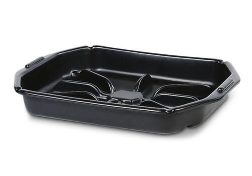 Drip tray for oil and coolant