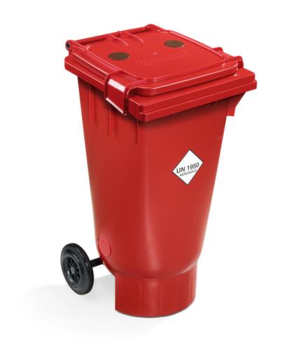 UN collection container for spray cans
