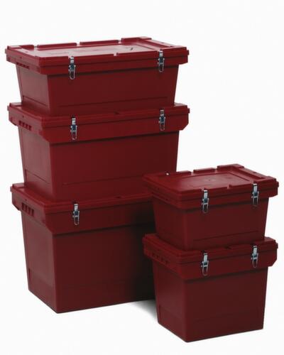 UN-certified container with snap-on lid