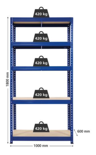 UDOBÄR Heavy-duty shelving