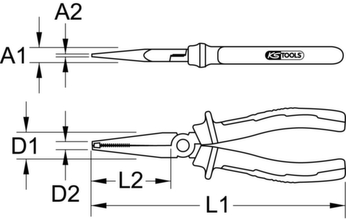 KS Tools Cap pliers