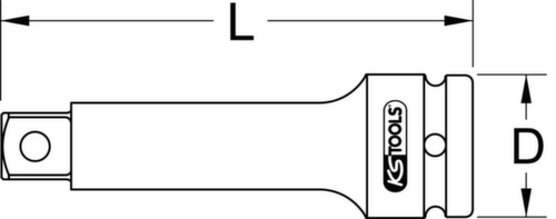 KS Tools 3/8" power extension