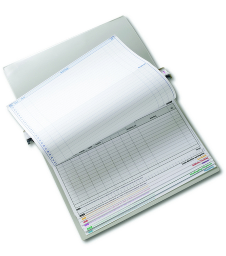 Hanging BOI care folder signal-line, gray