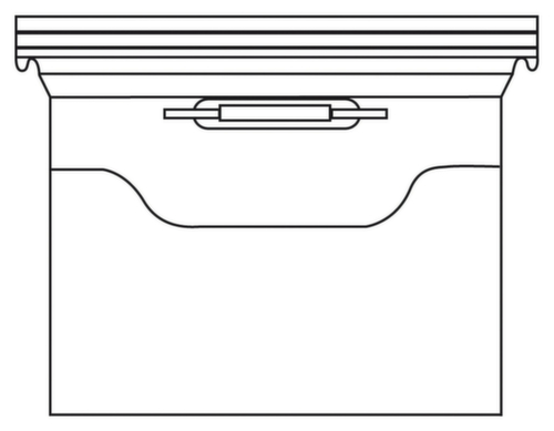 EICHNER Appointment pocket, transparent, DIN A4