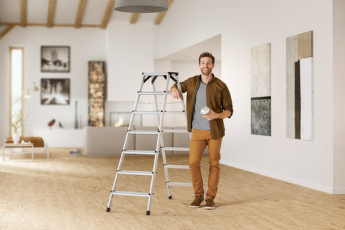 Hailo Double stepladder StandardLine D60