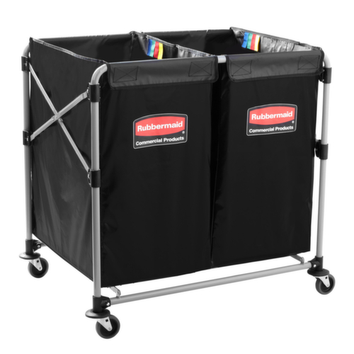 Rubbermaid Laundry bag X-Cart for folding laundry trolley