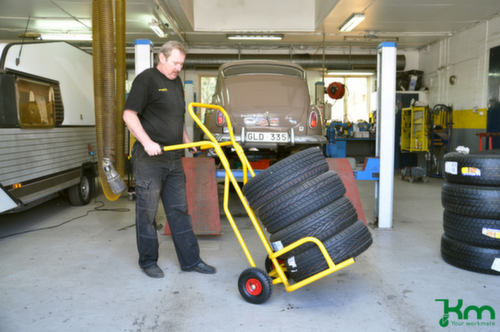 Kongamek Tire truck, yellow, Air tires