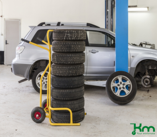 Kongamek Tire truck, yellow, Air tires