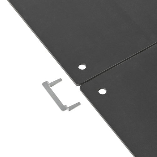Connecting piece for Floor protection mat, silver