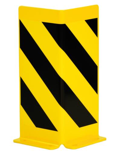 UDOBÄR Collision protection in yellow/black, height x length 400 x 160 mm