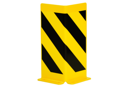 UDOBÄR Collision protection in yellow/black, height x length 400 x 160 mm