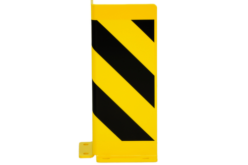 UDOBÄR Collision protection in yellow/black, height x length 400 x 160 mm