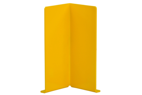 UDOBÄR Collision protection in yellow/black, height x length 400 x 160 mm