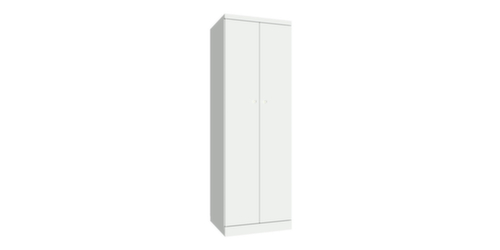 PAVOY Clothes/linen cupboard Basis Plus with 2 compartments, compartment width 300 mm