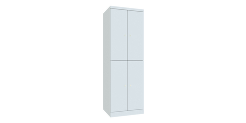 PAVOY Double-tier compartment wardrobe Basis Plus with 2x2 compartments, compartment width 300 mm