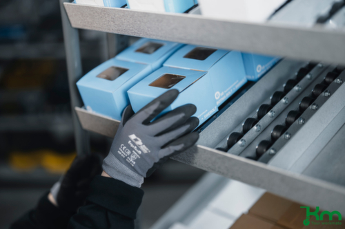Kongamek Roller conveyor for order picking trolleys