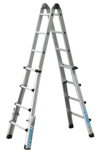 ZARGES Multi-purpose telescopic ladder Variotec V for use on both sides