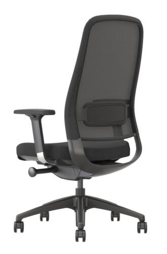 UDOBÄR Office swivel chair Orsa with 4D armrests, Mesh backrest, black