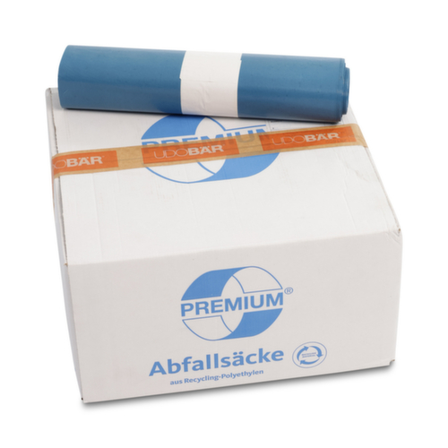 UDOBÄR Premium bin liner 100 pieces, 240 l, blue