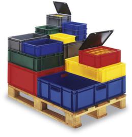 Euronorm stackable containers