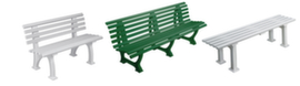 Plastic bench