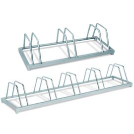 Double-sided bicycle rack