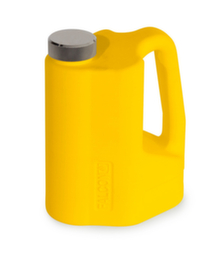 Safety can made of PE