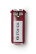 Durable Key fob for key cassette, red