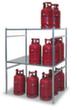 Rack for gas cylinders, Gas cylinder up to 11 kg