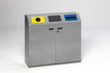 VAR Recyclables collection station WS 97, 3 x 80 l