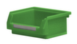 Kappes Open fronted storage box RasterPlan® Favorit, green, depth 85 mm