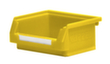 Kappes Open fronted storage box RasterPlan® Favorit, yellow, depth 85 mm