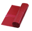 Plastic waste bags with a capacity of 70 liters, 70 l, red