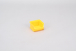 Allit Open fronted storage box ProfiPlus Box 1, yellow, depth 100 mm, Polypropylene