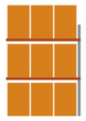 META Pallet rack MULTIPAL for 9 pallets, 2785 mm wide, 3 storage levels