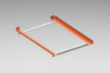 META Angled support frame for pallet rackingDepth 1100 mm