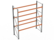 META Pallet rack MULTIPAL for 12 pallets, 2870 mm wide, 4 storage levels