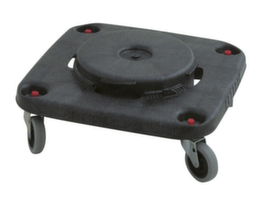 Rubbermaid Chassis for rectangular containers, Polyethylene black