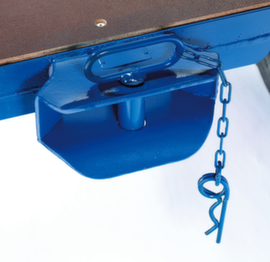 Rollcart Trailer coupling with pin