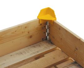 Stacking corners for Top frame