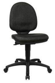 Topstar Office swivel chair with hollow seat, anthracite