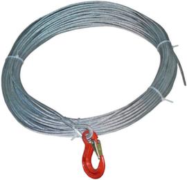 Wire rope for console cable winch