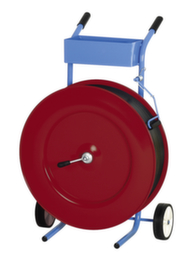 Mobile dispenser for PP strapping