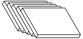 Angled shelf