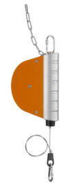 Spring balancer/retriever with load capacity up to 14 kg