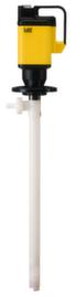 Lutz Electric drum pump for concentrated alkalis and acids