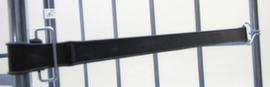 Rubber tension belt for roll containers