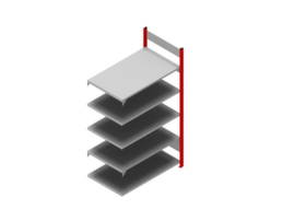 hofe Clip-on file shelving add-on bay
